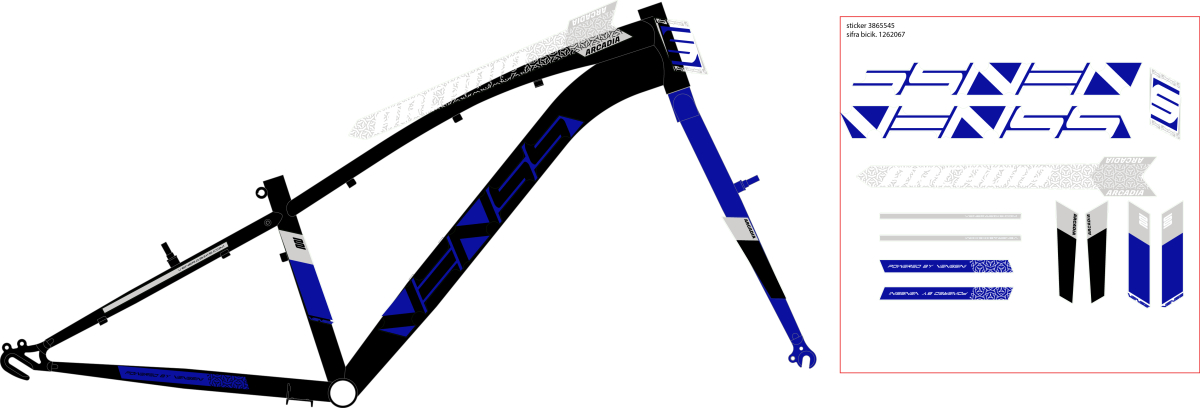 F.VILA ZA RAM  ARC262UTV/25CK03P01/M17-3892259 2025